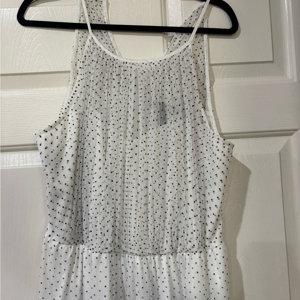 Black and White Polka Dot Dress